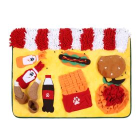 Pet Sniffing Mat Dog Foraging Food Storage Training Mat