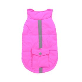 Popular Pet Clothes Winter Clothing Coat (Option: DZ169 Rose Red-M)