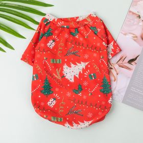 New Christmas Dog Clothes (Option: Christmas Thin Sweater 07-XL)